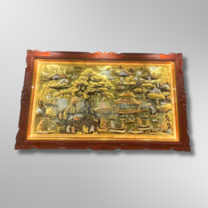 tranh đồng thủ công