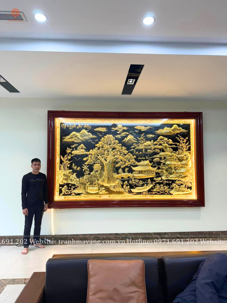 tranh đồng trong ngày tết