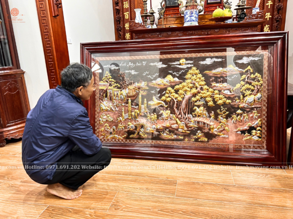 tranh đồng vinh quy bái tổ