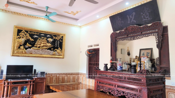 tranh thuận buồm xuôi gió
